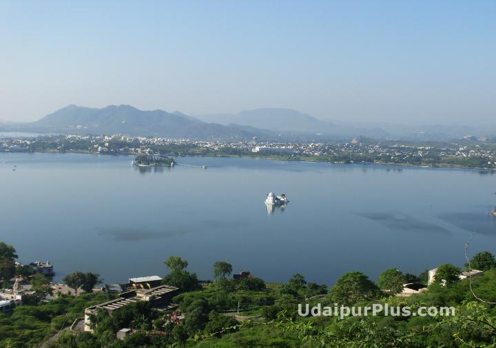 Fateh Sagar Lake, Udaipur City (Rajasthan).